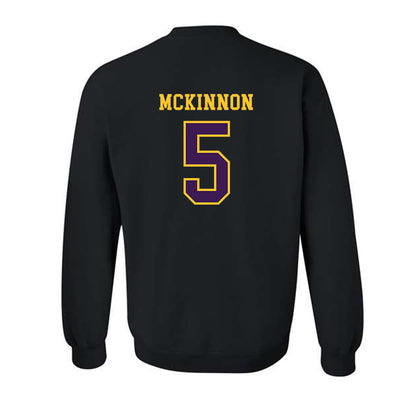 Montevallo - NCAA Men's Basketball : Devon Mckinnon - Crewneck Sweatshirt-1