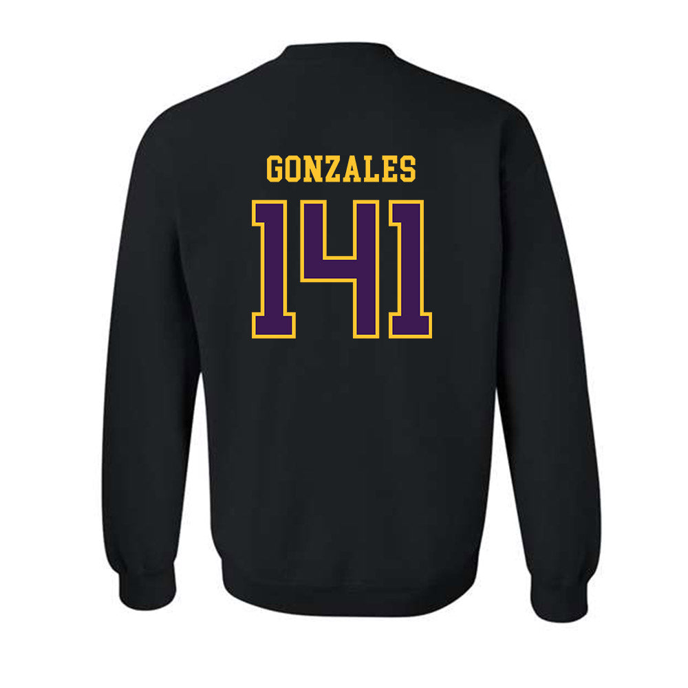 Montevallo - NCAA Wrestling : Manuel Gonzales - Crewneck Sweatshirt-1