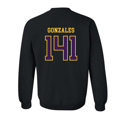 Montevallo - NCAA Wrestling : Manuel Gonzales - Crewneck Sweatshirt-1