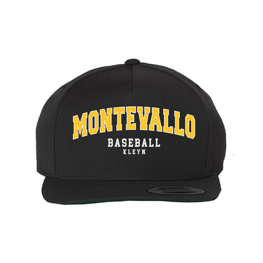 Montevallo - NCAA Baseball : Easton Kleyn - Snapback Hat-0