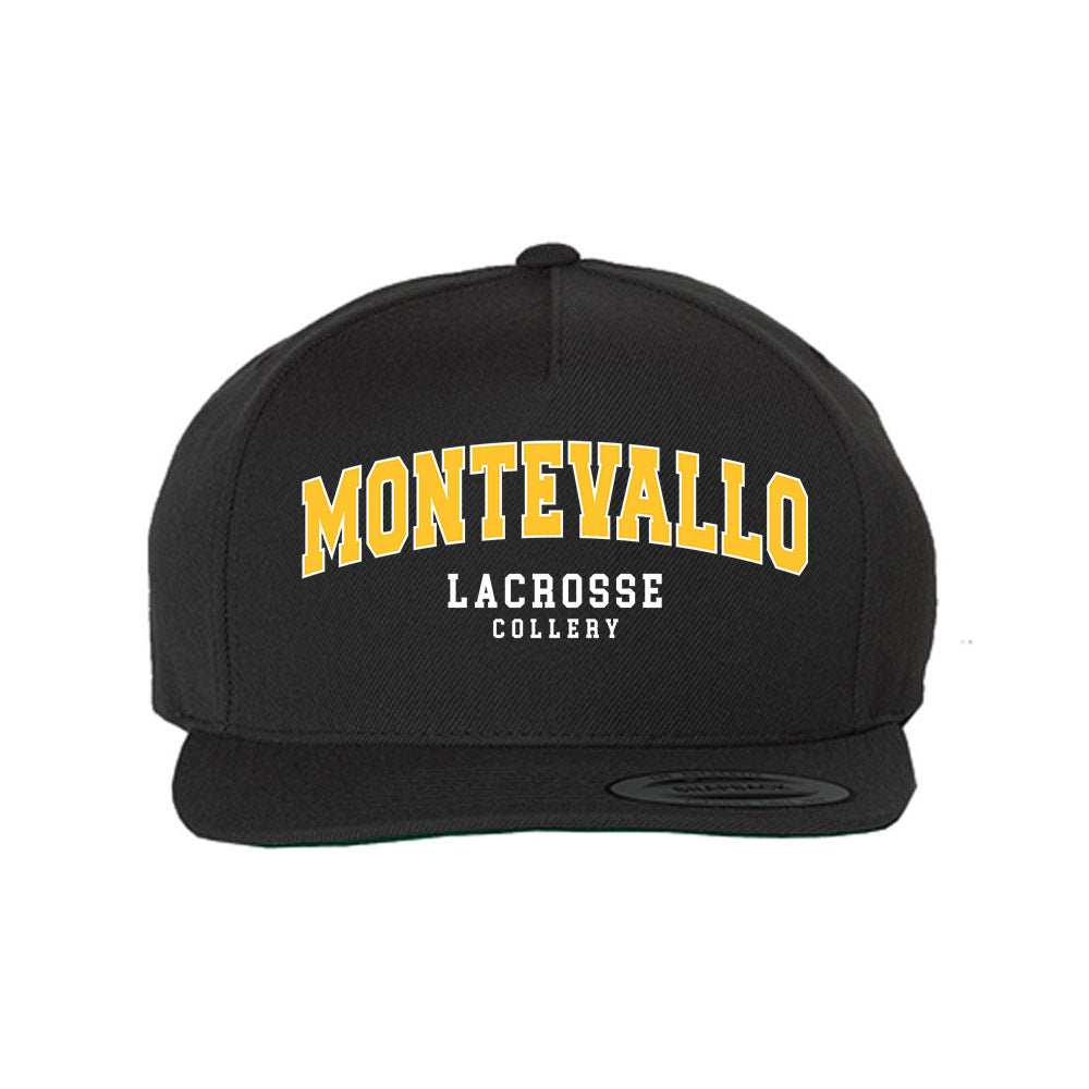 Montevallo - NCAA Men's Lacrosse : Aidan Collery - Snapback Hat-0