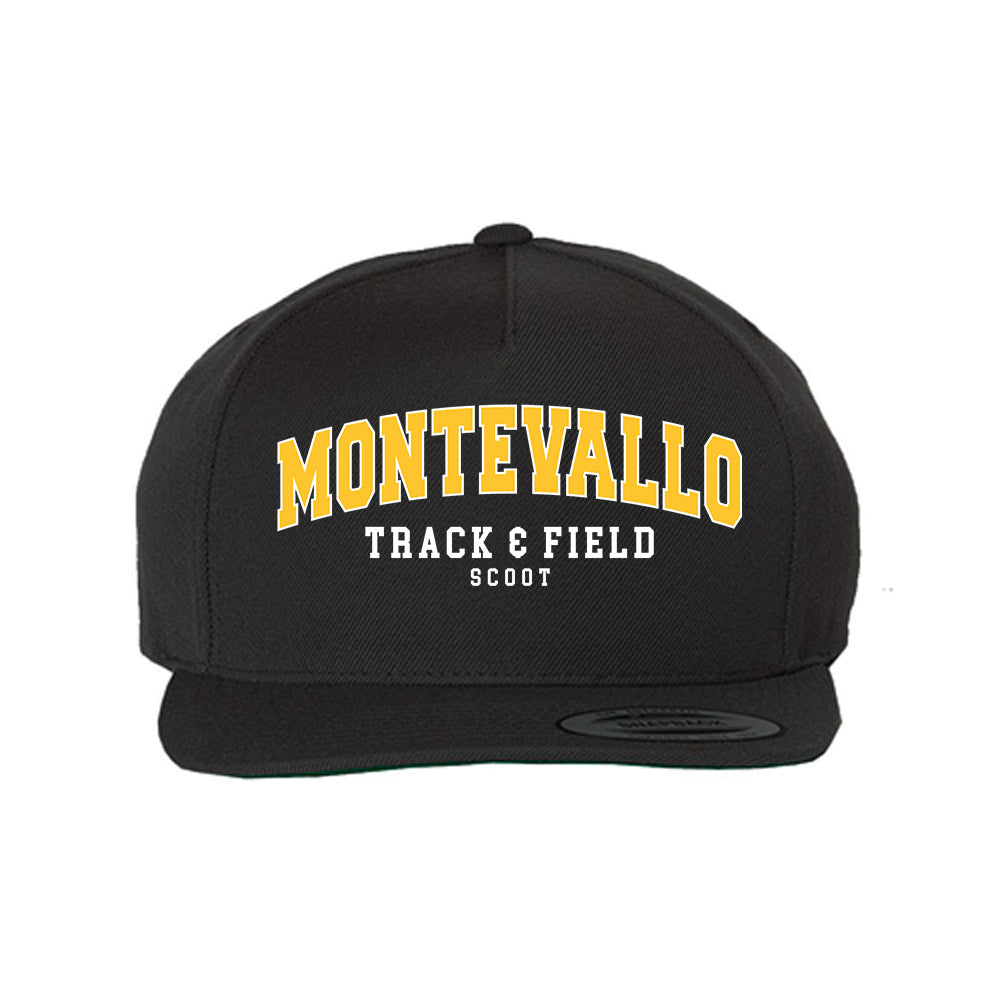 Montevallo - NCAA Men's Track & Field : Amari Scoot - Snapback Hat-0