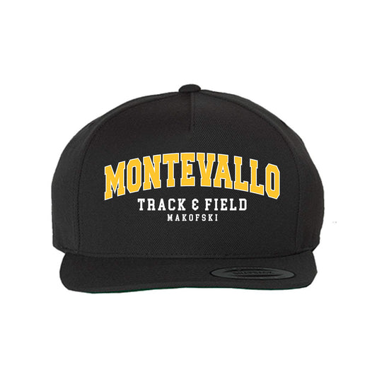 Montevallo - NCAA Men's Track & Field : Jacob Makofski - Snapback Hat-0