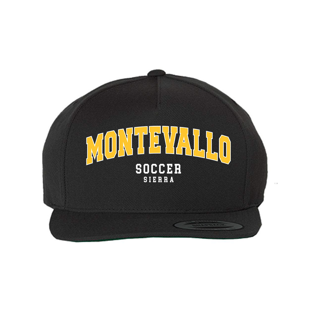 Montevallo - NCAA Men's Soccer : Ricardo Sierra - Snapback Hat-0