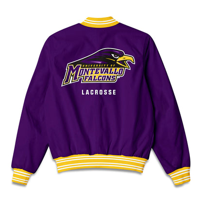 Montevallo - NCAA Men's Lacrosse : Kale Smith - Bomber Jacket-1