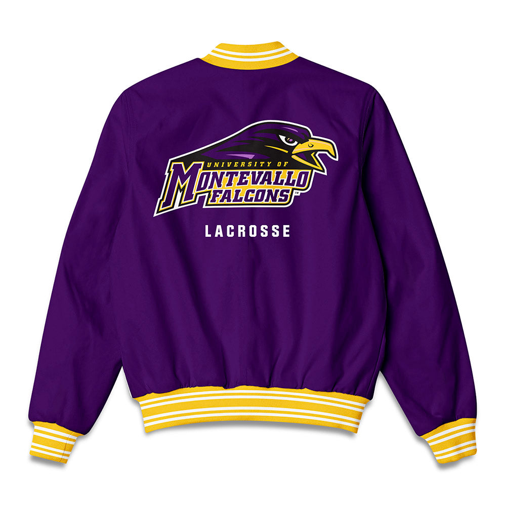 Montevallo - NCAA Women's Lacrosse : Brooke Benton - Bomber Jacket-1