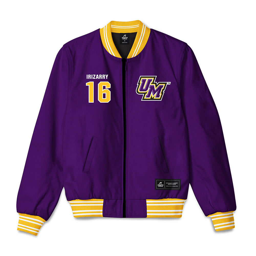 Montevallo - NCAA Baseball : Daniel Irizarry - Bomber Jacket-0