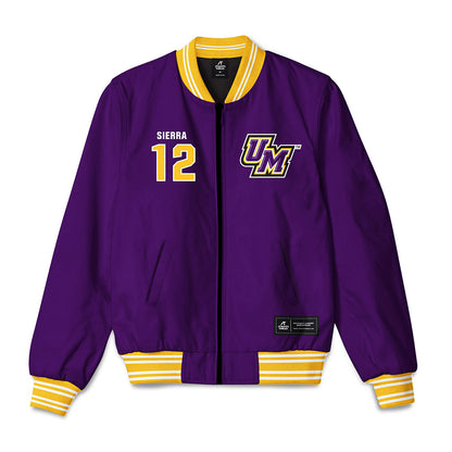 Montevallo - NCAA Men's Soccer : Ricardo Sierra - Bomber Jacket-0
