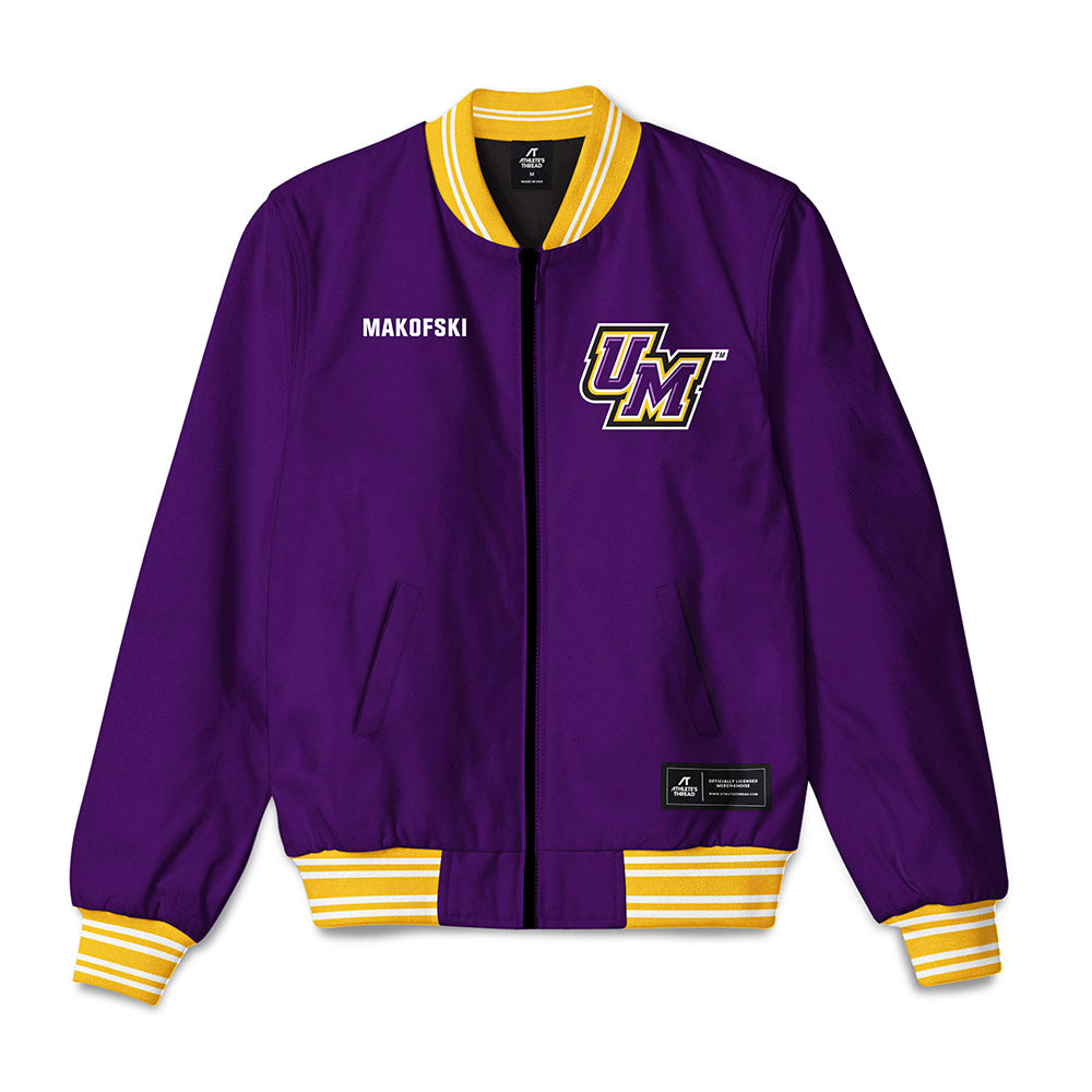 Montevallo - NCAA Men's Track & Field : Jacob Makofski - Bomber Jacket-0