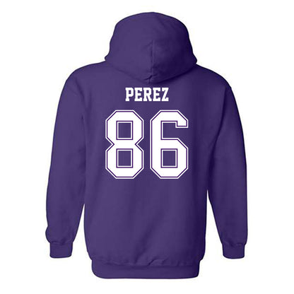 Truman - NCAA Football : Diego Perez - Classic Shersey Hooded Sweatshirt-1