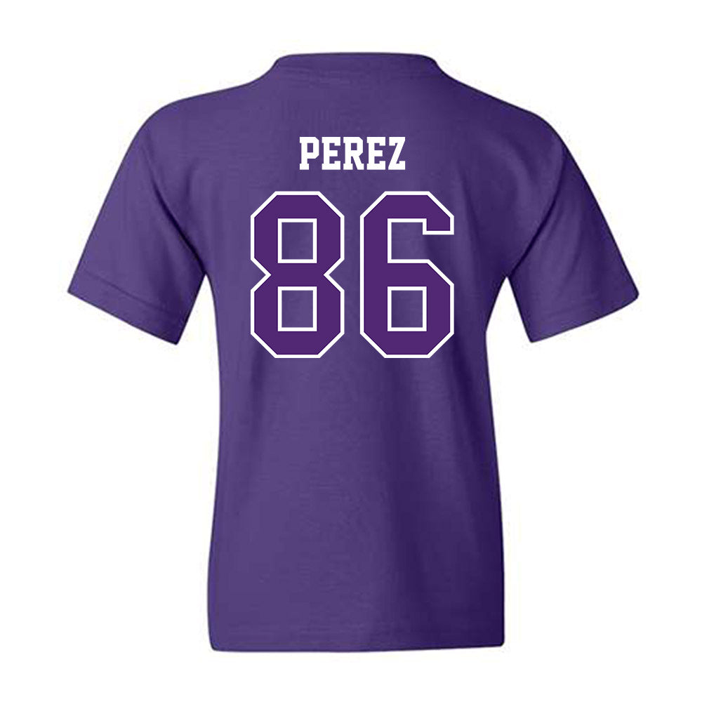 Truman - NCAA Football : Diego Perez - Classic Shersey Youth T-Shirt-1