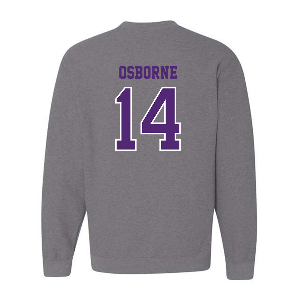 Truman - NCAA Baseball : Jacob Osborne - Classic Shersey Crewneck Sweatshirt-1