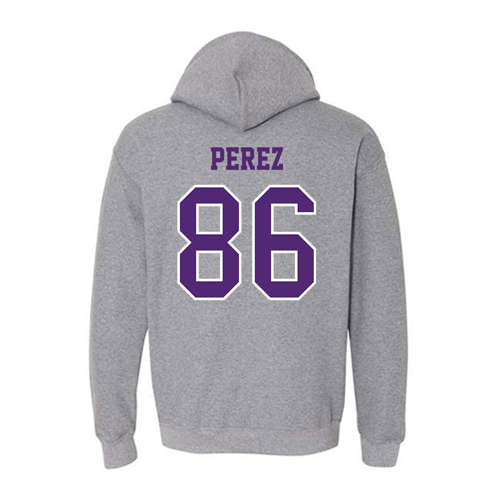 Truman - NCAA Football : Diego Perez - Classic Shersey Hooded Sweatshirt-1