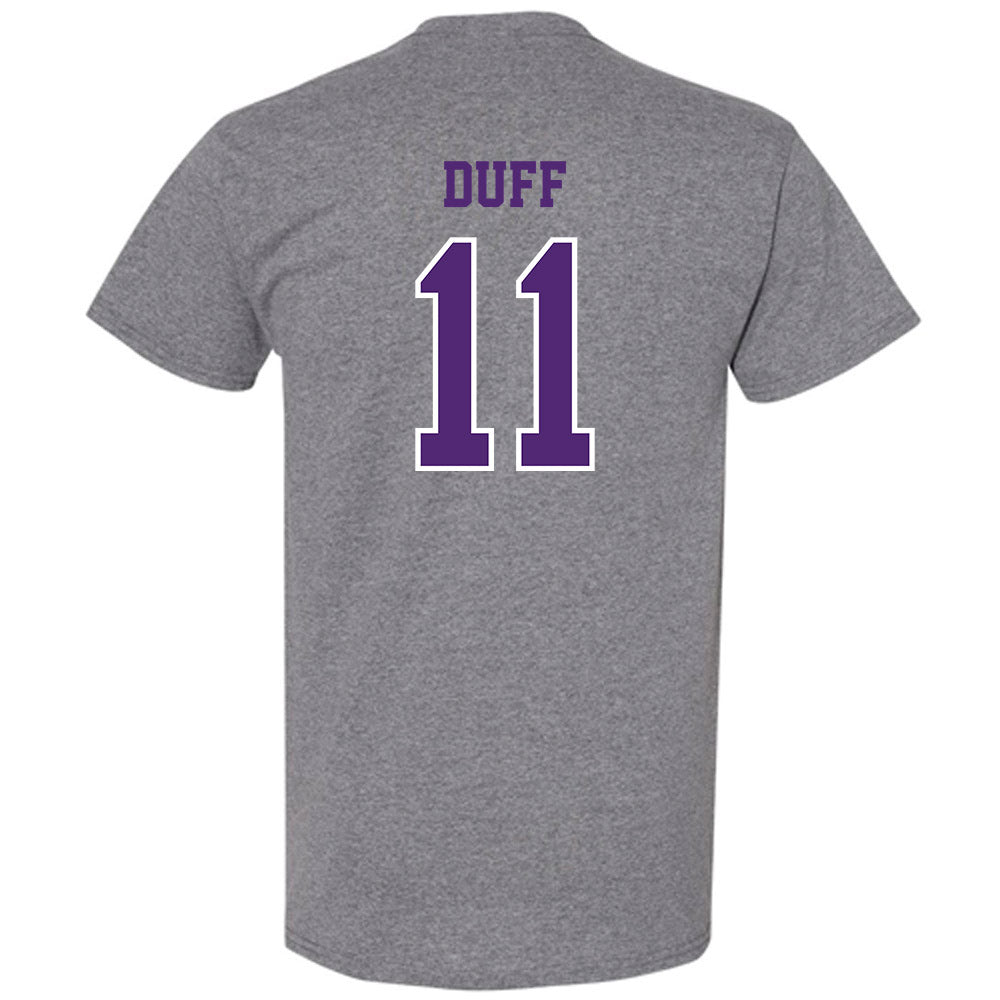Truman - NCAA Men's Basketball : Justin Duff - Classic Shersey T-Shirt-1