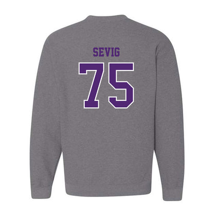 Truman - NCAA Football : Oliver Sevig - Classic Shersey Crewneck Sweatshirt-1