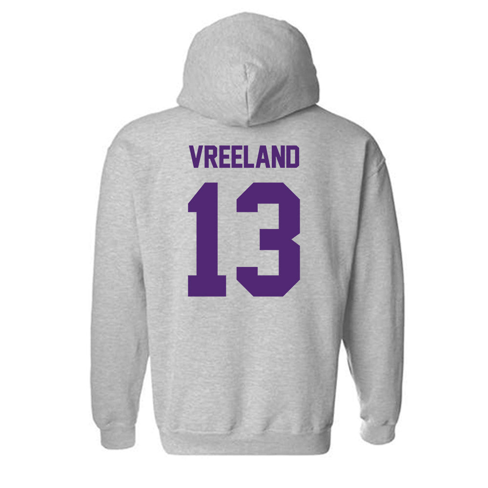 Truman - NCAA Men's Soccer : Peter Vreeland - Classic Shersey Hooded Sweatshirt-1