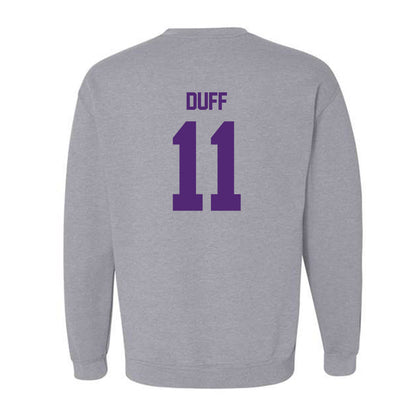 Truman - NCAA Men's Basketball : Justin Duff - Classic Shersey Crewneck Sweatshirt-1