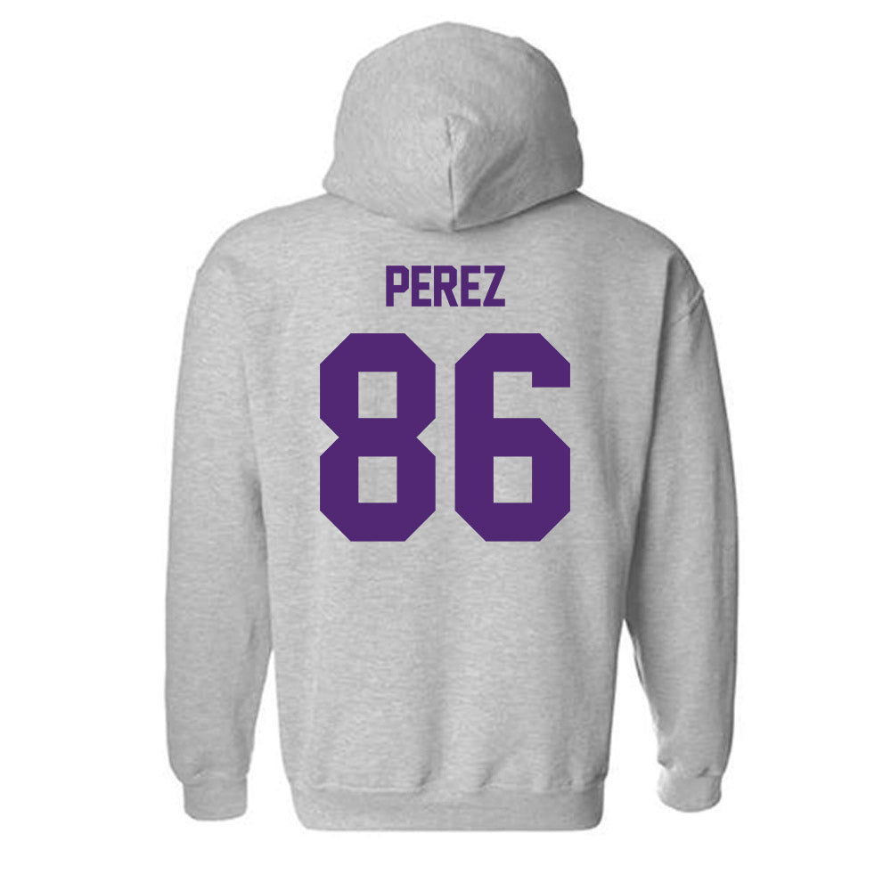 Truman - NCAA Football : Diego Perez - Classic Shersey Hooded Sweatshirt-1