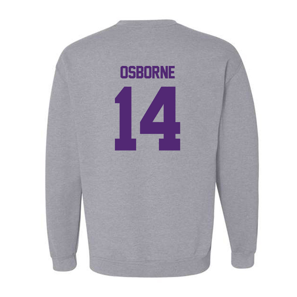 Truman - NCAA Baseball : Jacob Osborne - Classic Shersey Crewneck Sweatshirt-1