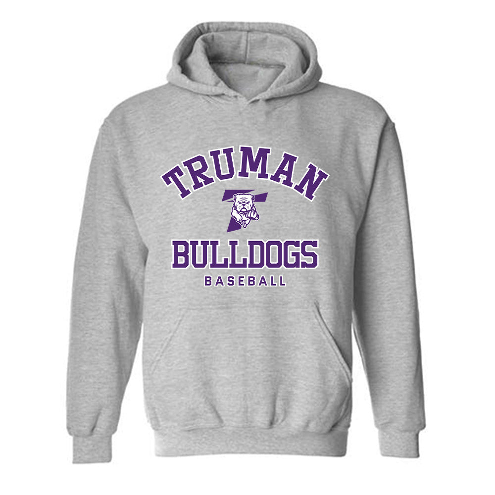 Truman - NCAA Baseball : Maxwell Burke - Classic Shersey Hooded Sweatshirt-0