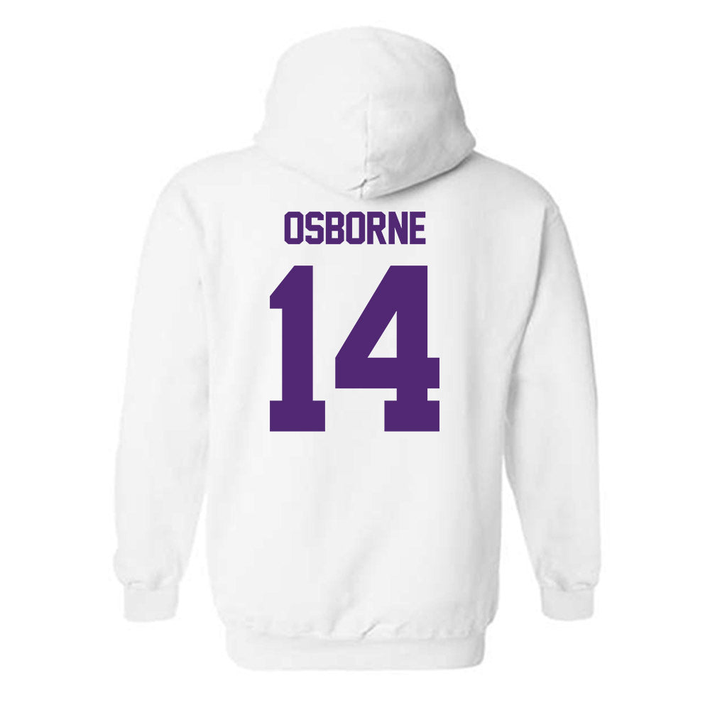 Truman - NCAA Baseball : Jacob Osborne - Classic Shersey Hooded Sweatshirt-1