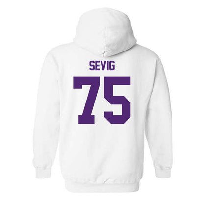 Truman - NCAA Football : Oliver Sevig - Classic Shersey Hooded Sweatshirt-1