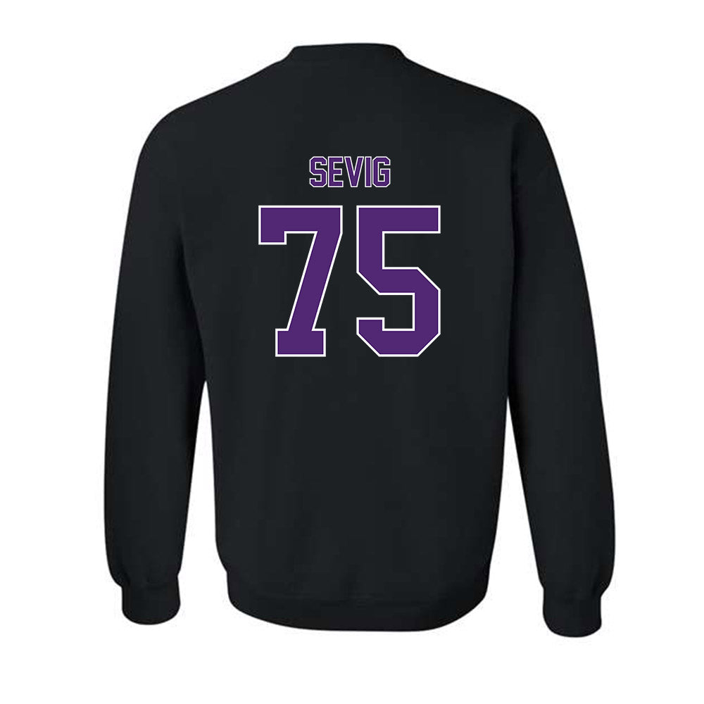 Truman - NCAA Football : Oliver Sevig - Classic Shersey Crewneck Sweatshirt-1
