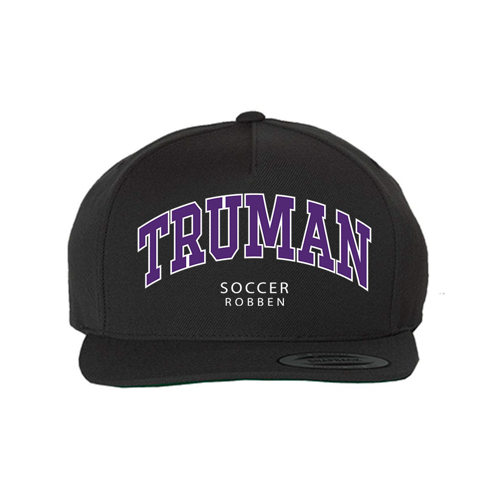 Truman - NCAA Men's Soccer : Owen Robben - Snapback Hat-0