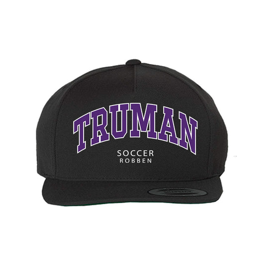 Truman - NCAA Men's Soccer : Owen Robben - Snapback Hat-0
