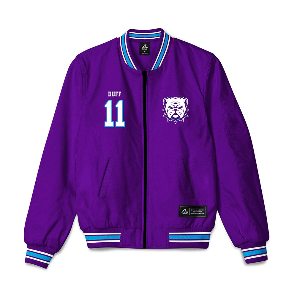 Truman - NCAA Men's Basketball : Justin Duff - Bomber Jacket-0