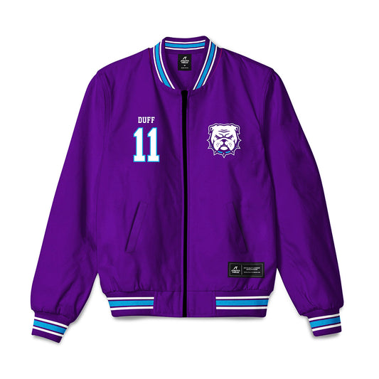 Truman - NCAA Men's Basketball : Justin Duff - Bomber Jacket-0