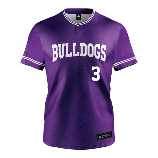 Truman - NCAA Baseball : Maxwell Burke - Purple Jersey-0