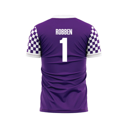 Truman - NCAA Men's Soccer : Owen Robben - Purple Soccer Jersey-1