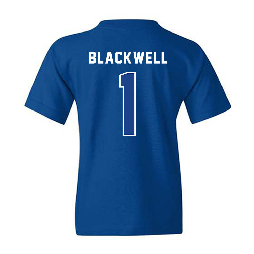 EIU - NCAA Men's Basketball : Markus Blackwell - Youth T-Shirt-1