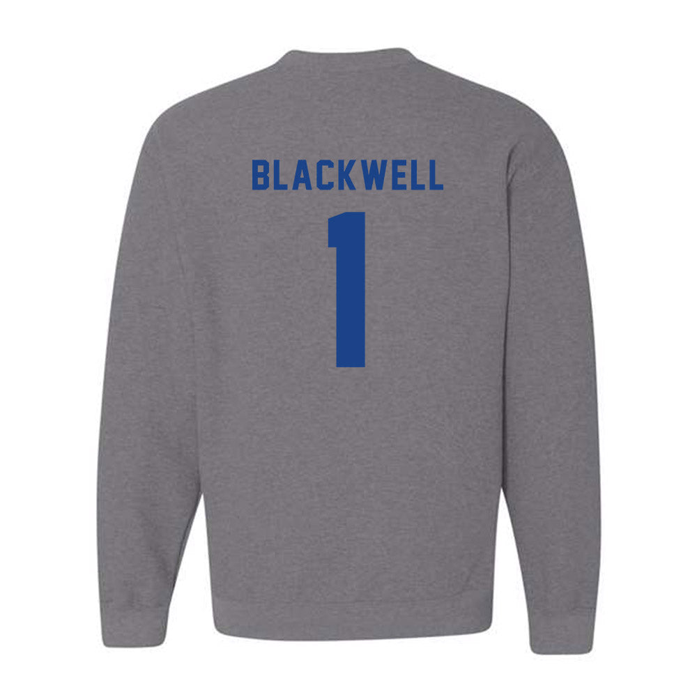 EIU - NCAA Men's Basketball : Markus Blackwell - Crewneck Sweatshirt-1
