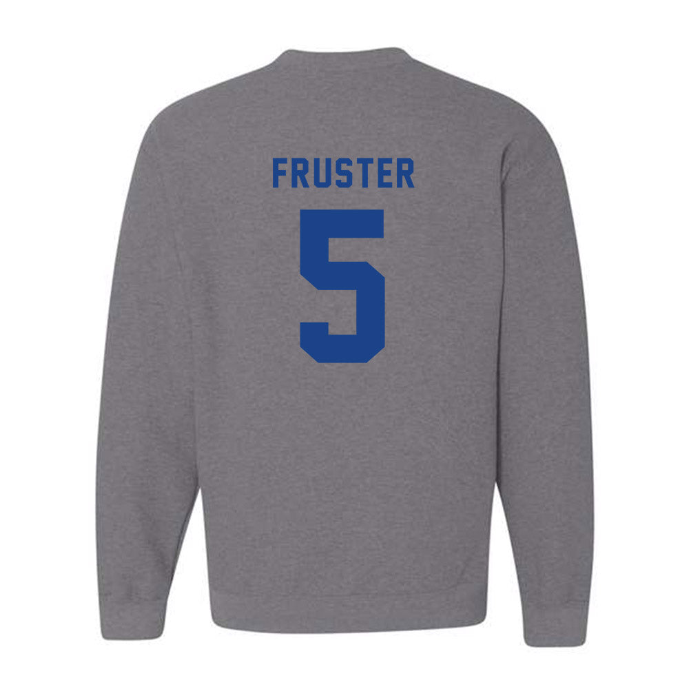 EIU - NCAA Men's Basketball : Zion Fruster - Crewneck Sweatshirt-1