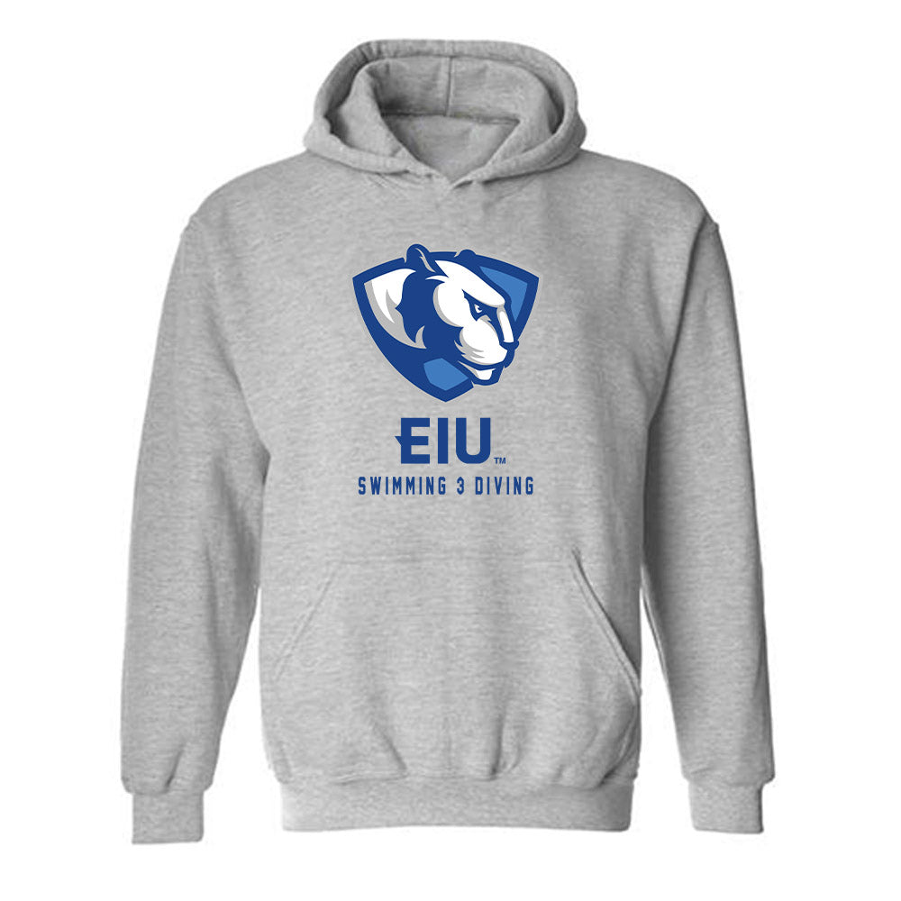 EIU - NCAA Men's Swimming & Diving : Zachary Clark - Hooded Sweatshirt-0