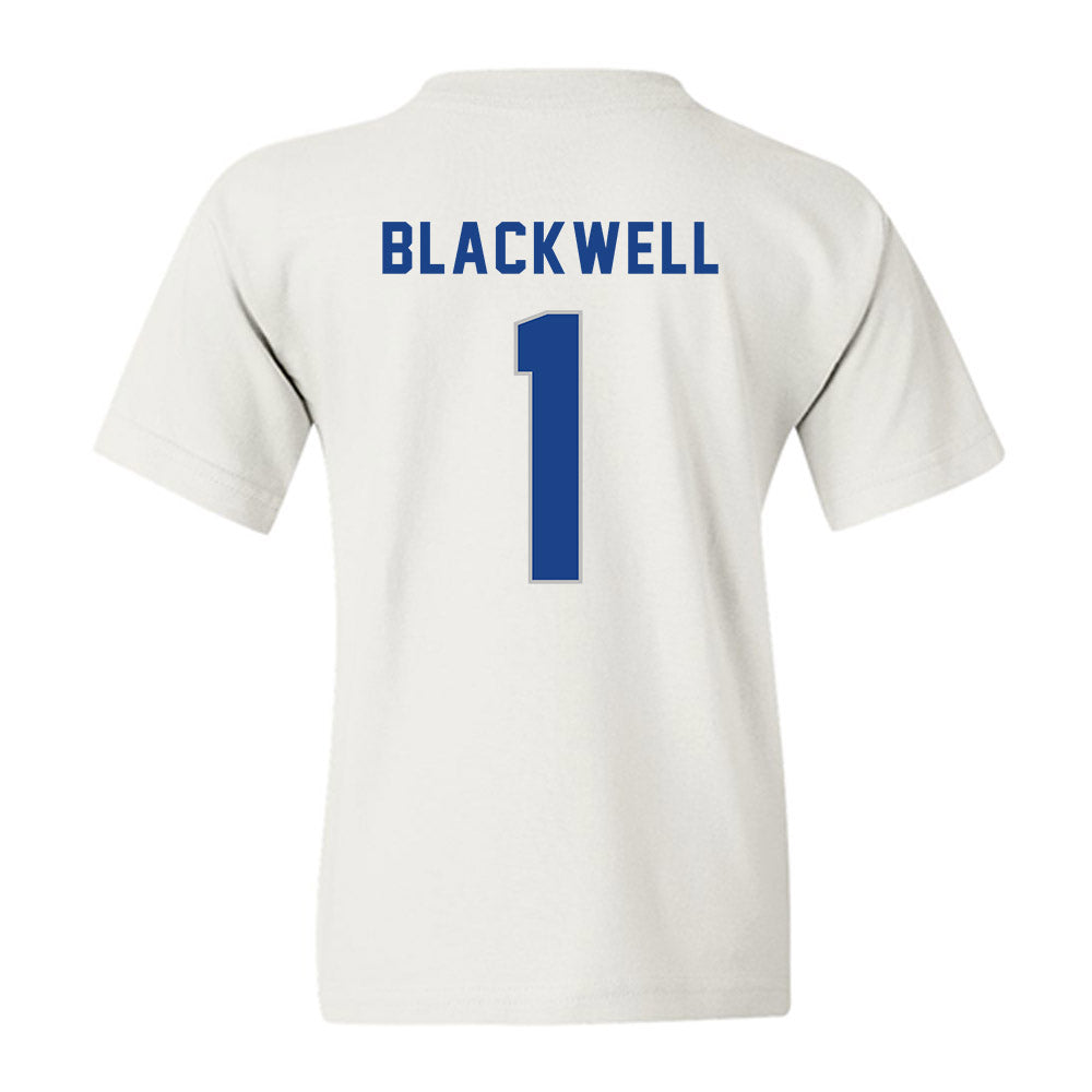 EIU - NCAA Men's Basketball : Markus Blackwell - Youth T-Shirt-1