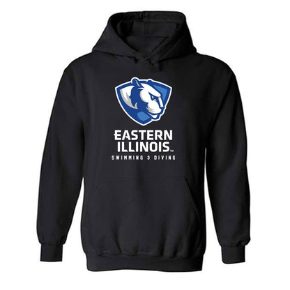 EIU - NCAA Men's Swimming & Diving : Zachary Clark - Hooded Sweatshirt-0