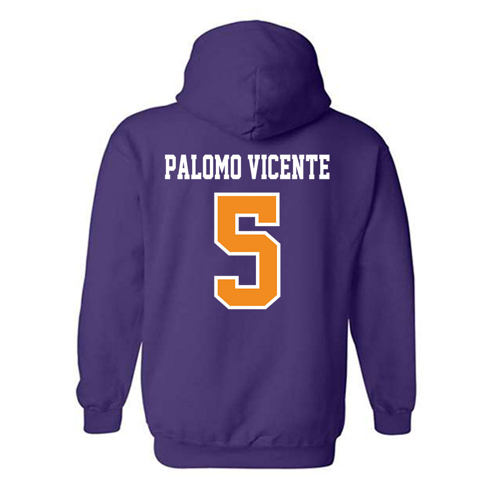 Evansville - NCAA Women's Basketball : Julia Palomo Vicente - Hooded Sweatshirt-1