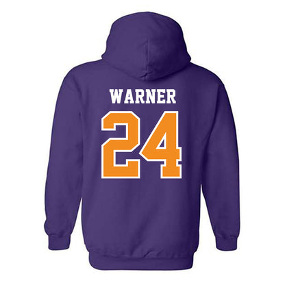 Evansville - NCAA Softball : Kynadee Warner - Hooded Sweatshirt-1