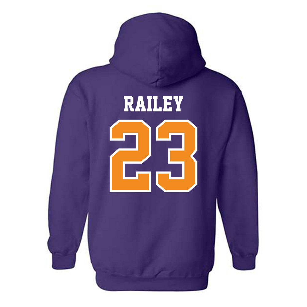Evansville - NCAA Men's Soccer : Finnegan Railey - Hooded Sweatshirt-1
