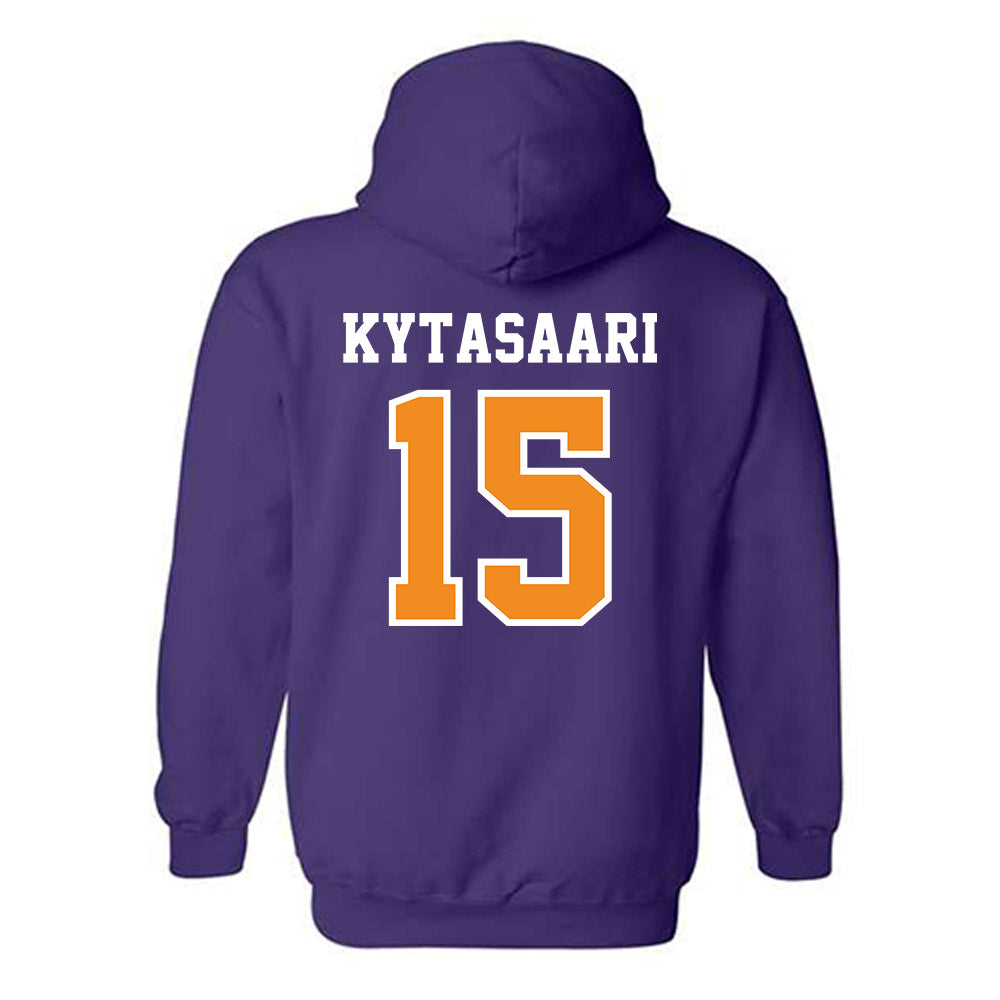 Evansville - NCAA Women's Soccer : Lily Kytasaari - Hooded Sweatshirt-1