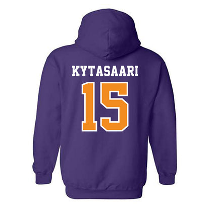 Evansville - NCAA Women's Soccer : Lily Kytasaari - Hooded Sweatshirt-1