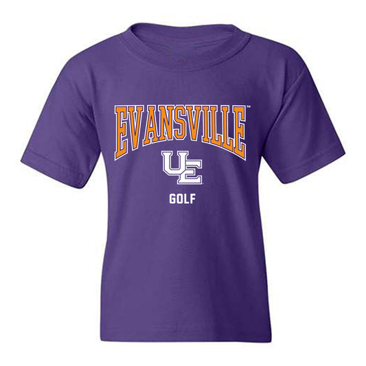 Evansville - NCAA Men's Golf : Luke Price - Youth T-Shirt-0