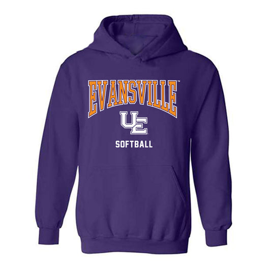 Evansville - NCAA Softball : Kayley Batts - Hooded Sweatshirt-0