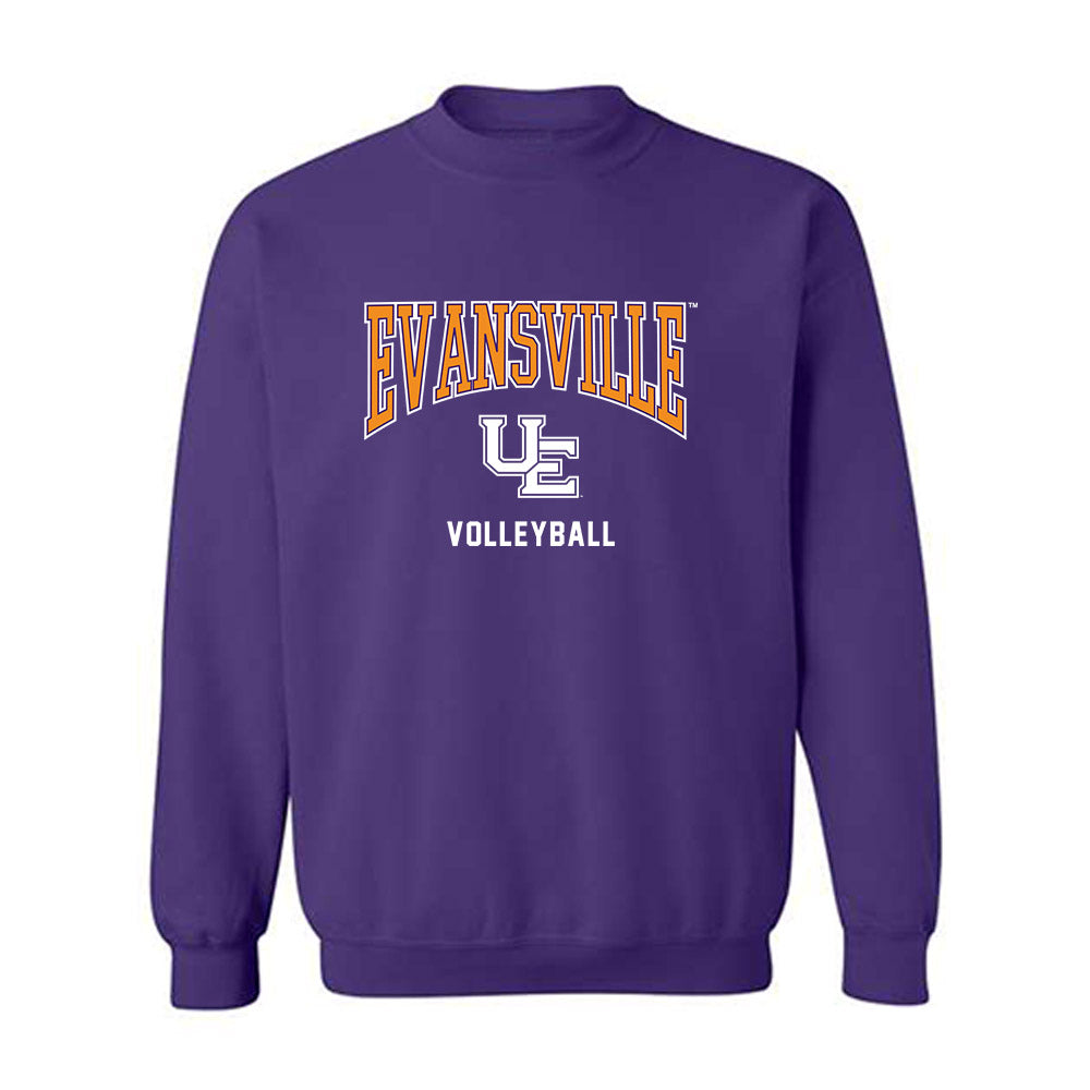 Evansville - NCAA Women's Volleyball : Holland Morris - Crewneck Sweatshirt-0