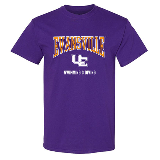 Evansville - NCAA Women's Swimming & Diving : leah gardner - T-Shirt-0