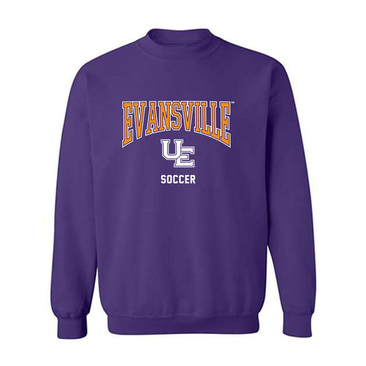 Evansville - NCAA Women's Soccer : Lily Kytasaari - Crewneck Sweatshirt-0