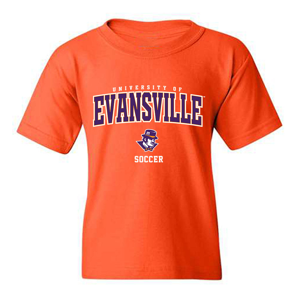 Evansville - NCAA Men's Soccer : Eyob McFarland - Youth T-Shirt-0